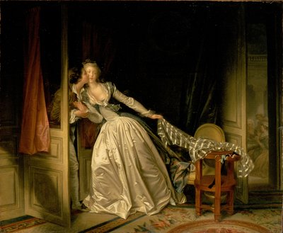 O beijo roubado de Jean Honore Fragonard